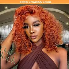 ginger curly wig