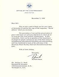 Do not attack the company or any of its employees. Amazon Com President Richard M Nixon Typed Letter Signed 12 07 1959 Entertainment Collectibles