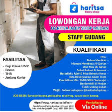 Maybe you would like to learn more about one of these? Loker Medan Terbaru Staff Gudang Di Haritsa Baby And Kids Poskerjamedan Com
