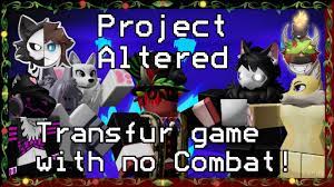Transfur game with no Combat! (Project Altered) #1 - YouTube