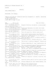 Monitorizarea pacienților după procedură și în sarcină; Planificarea Activitatilor Cu Parintii