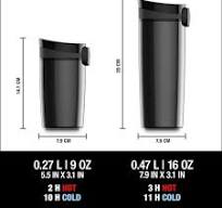 Kaffeebecher to-go Miracle schwarz 270ml, 1 St