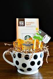 I have never given a coffee mug gift basket before. Polka Dot Coffee Mug Gift Coffee Gifts Homemade Gifts Gift Baskets