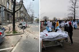 Il 22 marzo 2020 ore 06:24 è stata registrata una scossa di terremoto di magnitudo 5.3 e profondità 10.1 secondo la scala richter, un evento sismico di magnitudo 5.3 è classificato come terremoto. Terremoto In Croazia Forte Scossa Di Magnitudo 5 3 Devasta La Capitale Gente In Strada E Macerie Ovunque Greenme