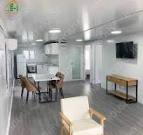Flat Pack Container House Modern Design for Living Office Shipping  Container Home