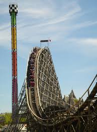 The dragon fire originally had three trains, but the park never operated three trains on the dragon fire so they used the extra train on the bat to presumably save from buying another. Iconic Rides Of Canada S Wonderland Indie88