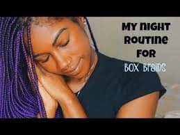 How I Sleep With Long Braids 2 Comfortable Ways Box Braid Series Pt 3 Youtube Braids Long Braids Box Braids