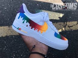 Custom Nike Air Force 1 Drip In 2020 Colorful Nike Shoes Nike Air Shoes Nike Shoes Air Force
