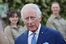 It takes more than an angry Aussie heckler to ruffle King Charles's feathers… 