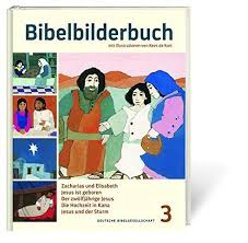 Bibelbilderbuch Band 3 Zacharias Und Elisabeth Jesus Ist Geboren Der Zwa Lfja Hrige Jesus Die Hochzeit In Kana Jesus Und Der Book Logo Art Drawings Books