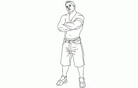 The most incredible and also beautiful john cena coloring pages. John Cena Coloring Page Coloring Home