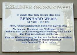 Post by frank buss just a reminder, because i didn't found it in the bugs wiki. About Bernhard Weiss Police Executive German Police Chief 1880 1951 Biography Facts Career Wiki Life