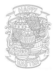 Free printable coloring pages for adults advanced pdf horse easter thanksgiving beautiful alphabet letter anime fairy print. 100 Easter Coloring Pages For Kids Free Printables