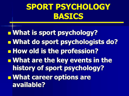 A master's in sports psychology prepares students with the theories and principles concerning how coaches and athletes deal with the psychological and physical effects of playing sports. Introduction To Sport Psychology Ppt Video Online Download