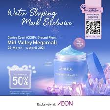 For all our deals, coupons, well as delivery too; Now Till 4 Apr 2021 Aeon Wellness Laneige Promo Everydayonsales Com