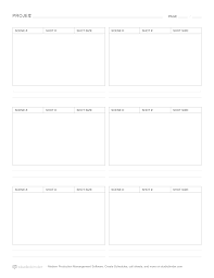 A storyboard template or storyboarding software is designed to make the process of assembling and sharing professional story boards easier. Free Storyboard Templates Story Board Creator Pdf Psd Ppt Docx