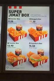 Kfc super jimat box 每一份都包含了一块炸鸡、薯条、饮料和 zinger burger／nuggets／wedges／cheezy twister哦! Senawangtv On Twitter Dalam Diam Kfc Naik Harga Naik Sampai Rm3 Pulak Tu Anggaran Harga Sebelum Ni Snack Plate Nh Sblm Ni Rm12 30 Now Rm15 30 Dinner Plate Nh