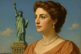 🗽 The Woman Behind the Statue of Liberty's Face — A Story You've Probably  Never Heard We all know the iconic Statue of Liberty — torch raised high,  watching over New York