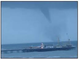 Both halves are stewart lee, one half is tornado and the other half is snowflake. Brighton Tornado