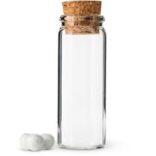 Download Small Glass Bottle With Cork Stopper The Knot Shop
