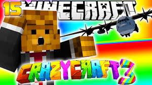 This is recommended to be playn in survival. Minecraft Crazy Craft 3 0 Uav Airplane Mod 15