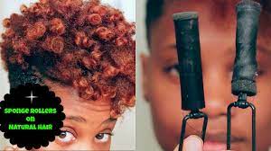 Fluffy Curls Using Satin Sponge Rollers Misskenk Roller Set Natural Hair Natural Hair Styles For Black Women Short Natural Hair Styles