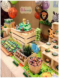 Zoo Birthday Party Ideas Photo 2 Of 10 Zoo Birthday Party Jungle Theme Birthday Party Animal Themed Birthday Party