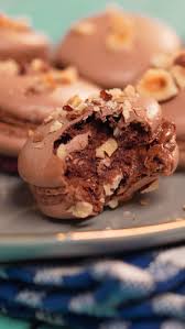 Macarons Au Nutella Au Gateau Oriental Gateau Ramadan Gateau Sable Gateaux Et Desserts Macarons Nutella Patisserie Pa Nutella Recette Recette Macaron