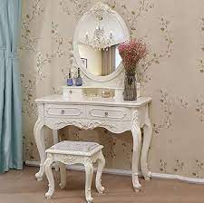 Totovy Modern European Style Environmentally Friendly Dressing Table Luxury Bedroom Dressing Table F Modern European Bedroom Dressing Table Dressing Room Table