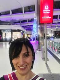 Launching a global new brand identity in record time 💪🏼💪🏼💥💥 Vodafone  Business meets London Heathrow 😊