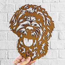 See more ideas about garden statues, statue, outdoor garden statues. Labradoodle Rustic Rusted Pet Garden Sculpture Solid Steel Villager Jim S Shop