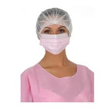 Le masque chirurgical type 2 est un masque 3 plis, à usage unique. Masque Chirurgical 3 Plis A Elastiques Rose