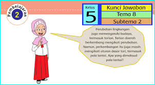 Ketika sedang melakukan tarian terdapat beberapa jenis pola lantai yang menjadi tolak ukur atau patokan. Kunci Tanggapan Buku Siswa Tema 8 Kelas 5 Halaman 60 63 64 65 66 Juragan Ilmu