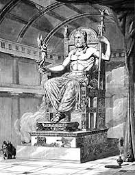 Die olympischen spiele der antike waren ein bedeutendes sportereignis der antike und bestandteil der panhellenischen spiele. Die Statue Des Zeus Von Phidias In Olympia Griechenland Weltwunder Online De