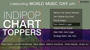 Celebrating World Music Day Audio Juke Box Full Songs Indipop Chart Toppers