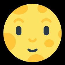 Schöner vollmond, schönes clipart, festival, voll png. Vollmond Mit Gesicht Clipart Kostenloser Download Creazilla