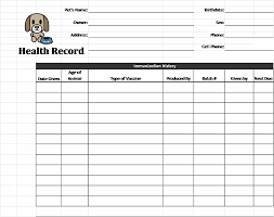 Dog Shot Record Chart Printable Www Bedowntowndaytona Com