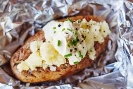 The oven method is very easy and doesn't really take any longer to bake. How To Bake Potato In Foil Two Other Easy Baked Potato Methods Kitchn