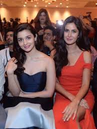 Katrina Kaif With Alia Bhatt At Iifa Press Conference Bollywood Celebrities Bollywood Actress Celebs