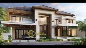 Jun 12, 2019 · download gambar kerja rumah 2 lantai dwg. Mr Anthon Modern House 2 Floors Design Jakarta