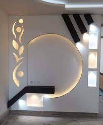 Décoration platre moderne pour plasma tv 2017. Meuble Tv En Placo Platre Peinture Decoration H M Facebook