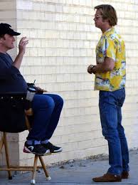 On Location For Once Upon A Time In Hollywood A George Vreeland Hill Pin Brad Pitt Brad Pitt Haircut Brad Pitt Pictures