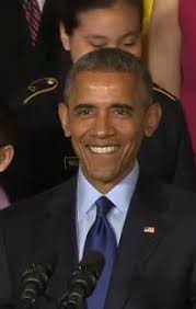 Barack Obama stopped in the middle of his speech at the White House Science  Fair after noticing a strange smell... http://nbcnews.to/1EJOHQj