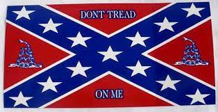 This flag is a variation on the historical gadsden flag with the emphasis on the confederate rebel flag. Badass Dont Tread On Me Rebel Flags Badass Dont Tread On Me Rebel Flags Amazon Com Rebel Printed Polyester Usa Rebel Gadsden Don T Tread On Me Combination Flag Razzle2dazzle