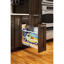 The kitchen is the center of your home, so it is only normal that you want the area to have a classy. Rev A Shelf 447 Bcbbsc 5c 5 Inch Pull Out Tray Divider Kitchen Cabinet Organizer Walmart Com Walmart Com