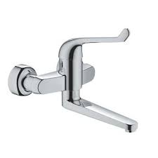 Grohe Euroeco Special Smb Einhand Sicherheitsmisch Waschtischbatterie Fur Wandmontage Ausladung 256 Mm 32793000 Grohe Paper Holder Faucet