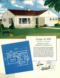 We offer single story 5br home designs in styles like: 130 Vintage 50s House Plans Used To Build Millions Of Mid Century Homes We Still Live In Today Click Americana
