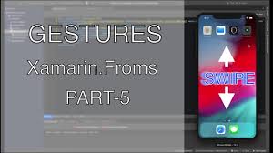Gestures In Xamarin Forms Xamarin Forms Cross Platform Application Development Tutorial 5 Youtube