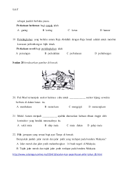 0 ratings0% found this document useful (0 votes). Kertas Soalan Bahasa Melayu Pemahaman Tahun 5 Kssr