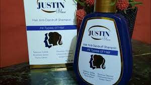 شامبو لعلاج القشره /جاستن بلو Justin Blue shampoo - YouTube